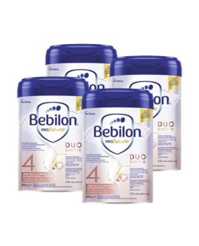 Bebilon PROfutura DUOBIOTIK 4, odżywcza formuła na bazie mleka po 2. roku życia, 4 x 800 g